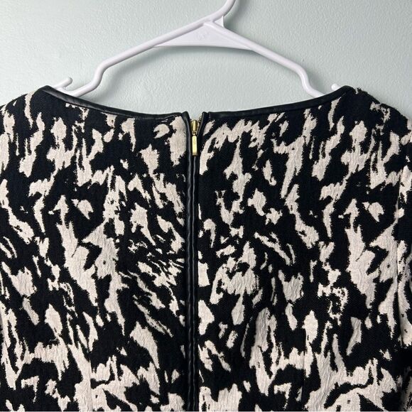 Reiss Jacques Textured Jacquard Printed Bodycon Fitted Dress Size 2 - Picture 10 of 16